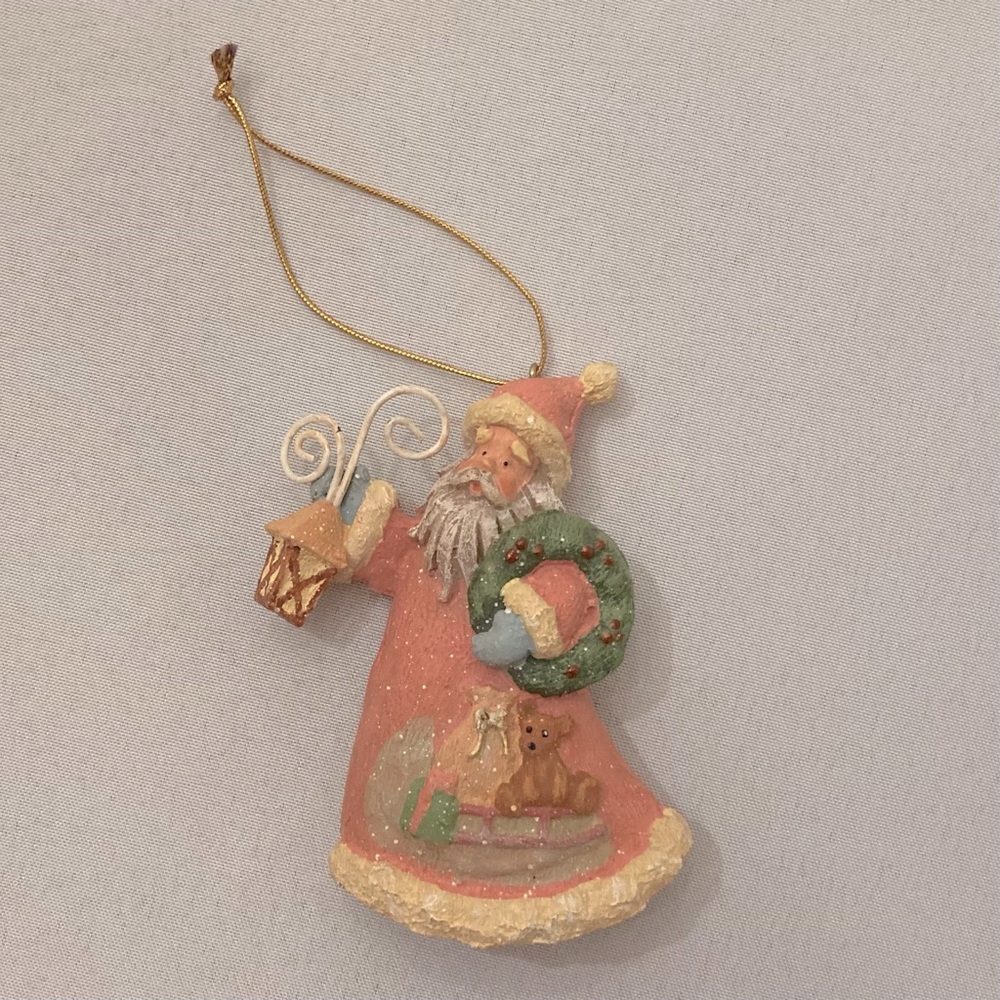 ⭐️ Vintage Santa Clause Christmas Ornament